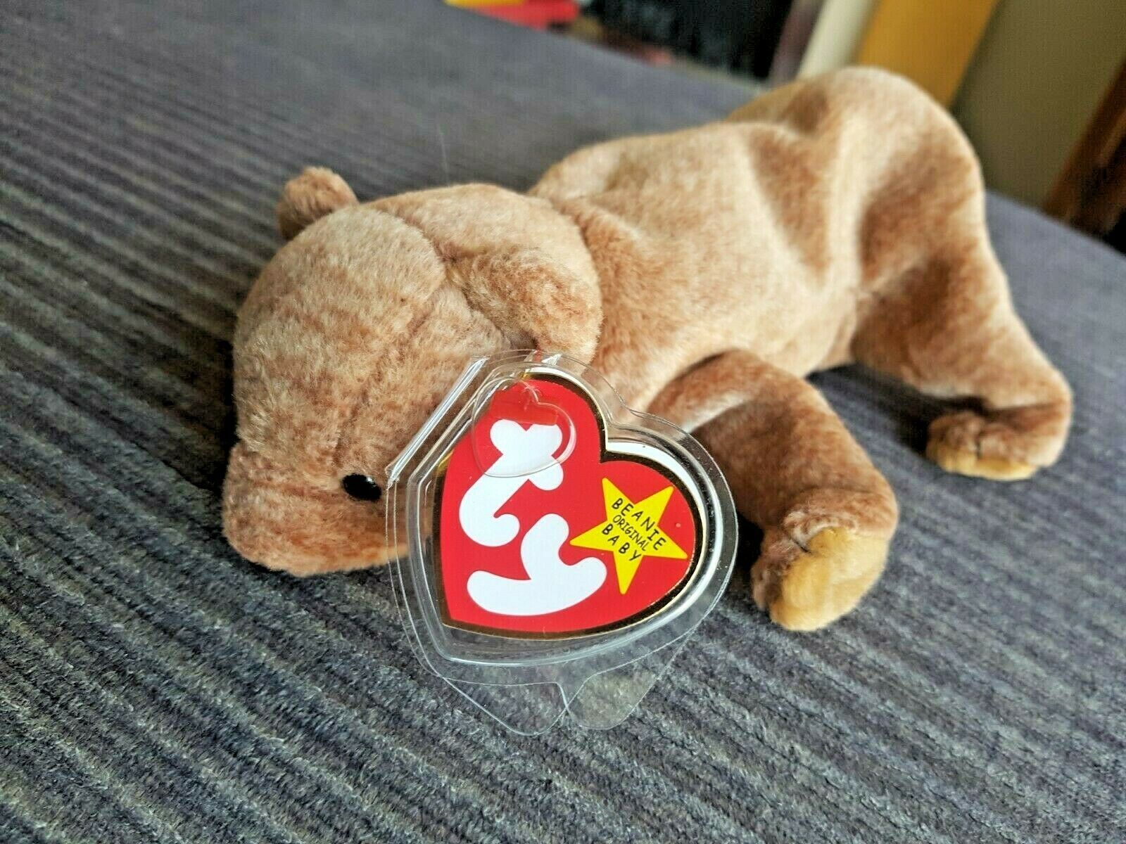 TY BEANIE BABY PECAN THE BEAR  MINT  RETIRED with TAG