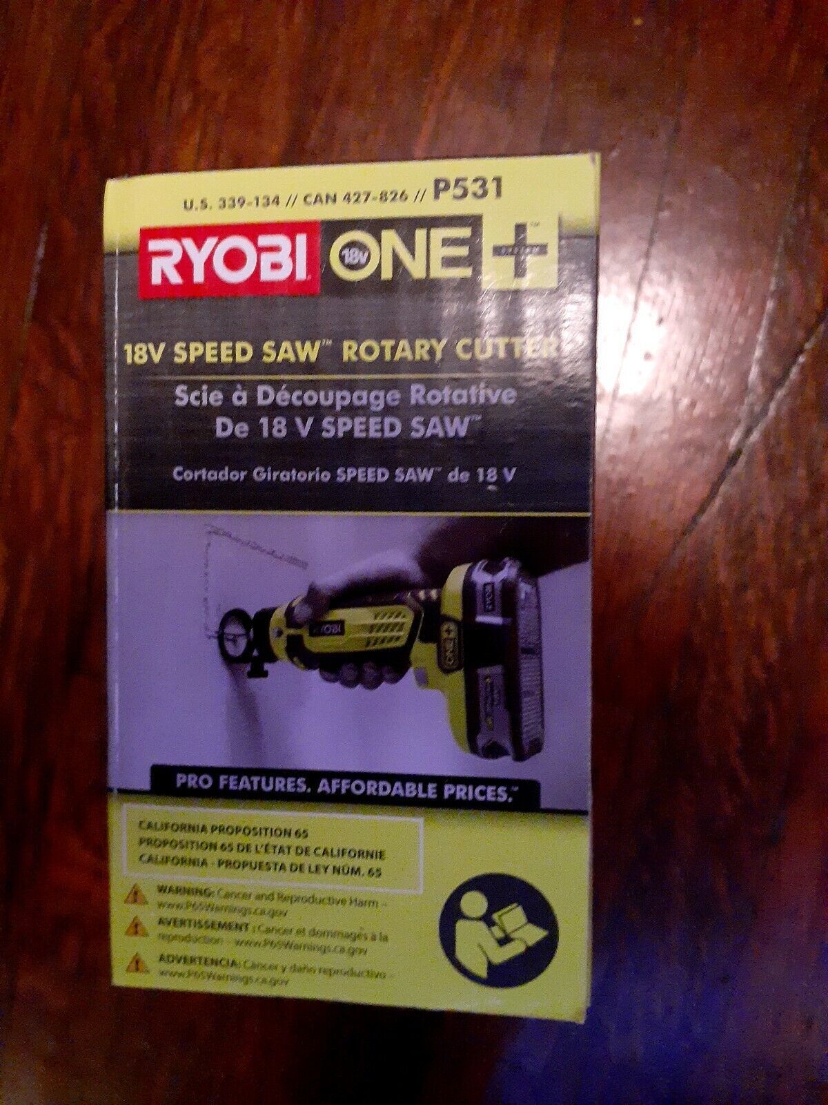 Ryobi Cordless Speed Saw Rotary Cutter by Ryobi 18Volt ONE+ Tool Only P531 NEW Rotary Tools