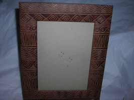 Photo frame,Africa theme,metal face  - $12.95