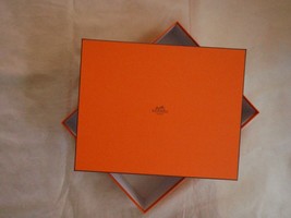 Hermes box rectangle medium empty 707 orange from sneakers - $22.76
