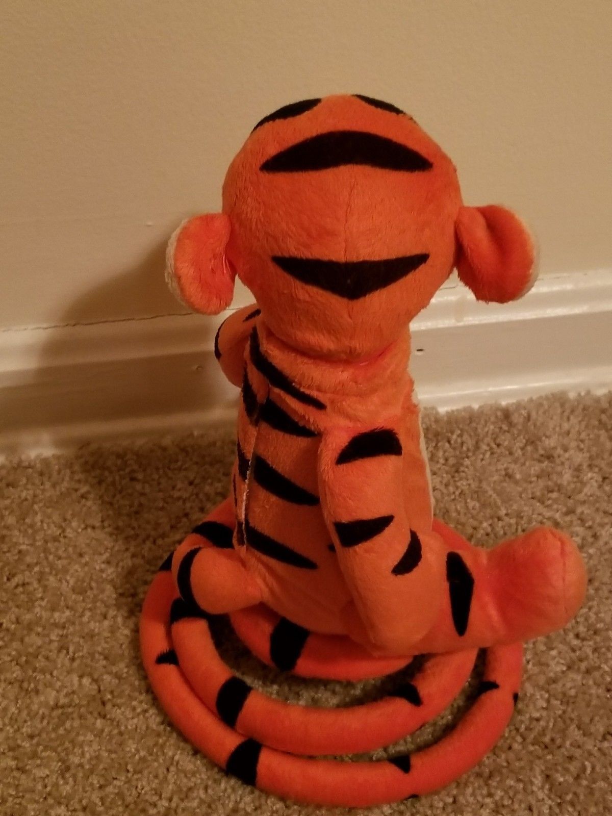 bouncing singing tigger toy