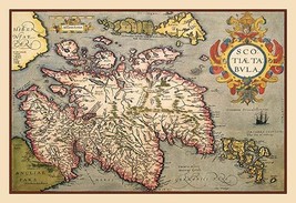 Map of Scotland - $19.97