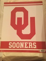 NCAA University of Oklahoma OU Sooners poster team logo laminated   - $13.29