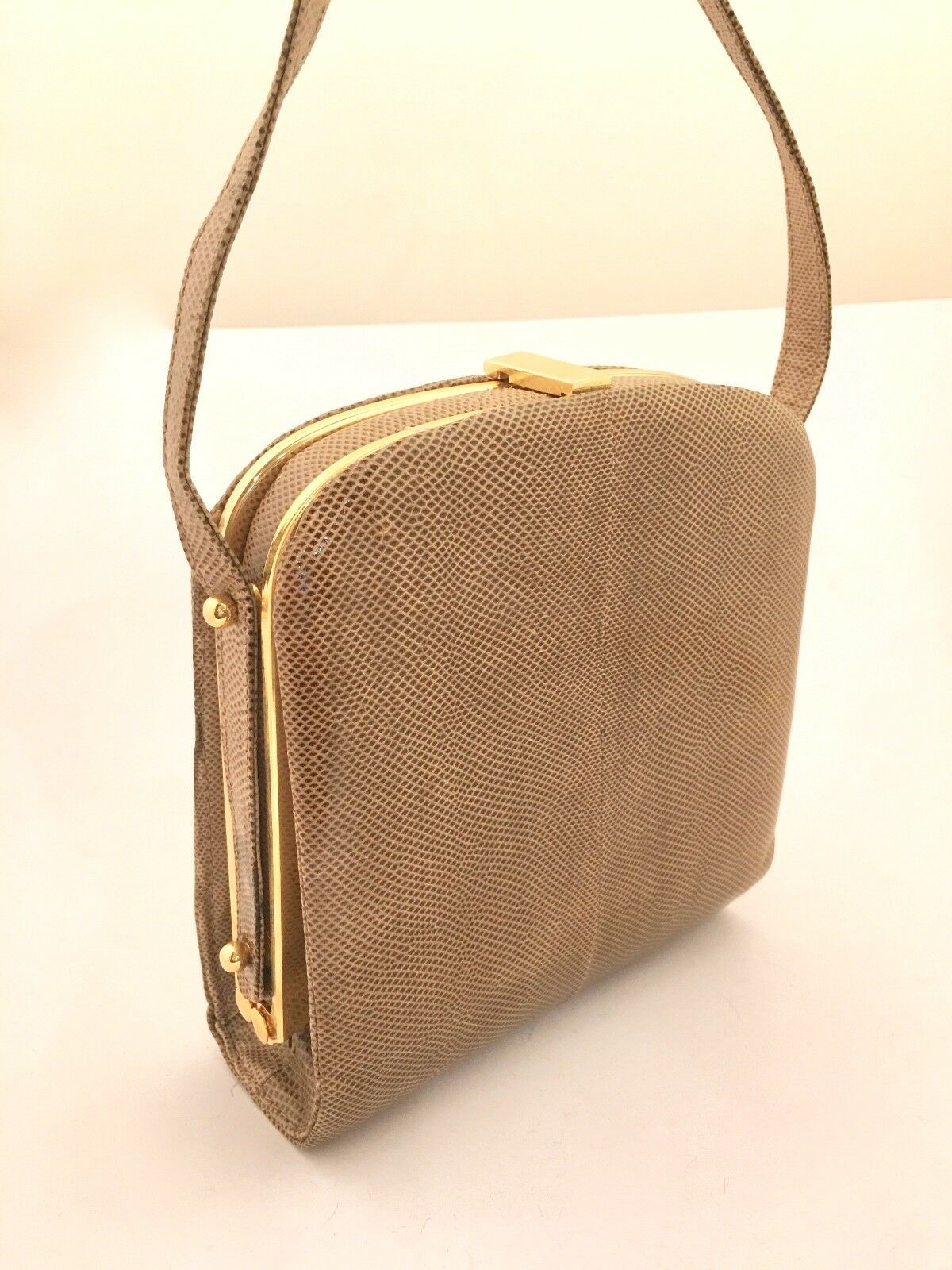 Vintage Susan Gail Handbag Genuine Snake Skin Boxed Purse Made in Spain - Women&#39;s Handbags & Bags