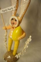 Vintage Inspired Spun Cotton, Bunny Child no. 161 image 3