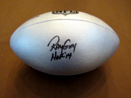 Ted Hendricks Hof 90 Raiders Colts Sbc Signed Auto Wilson Nfl Game Football  Jsa