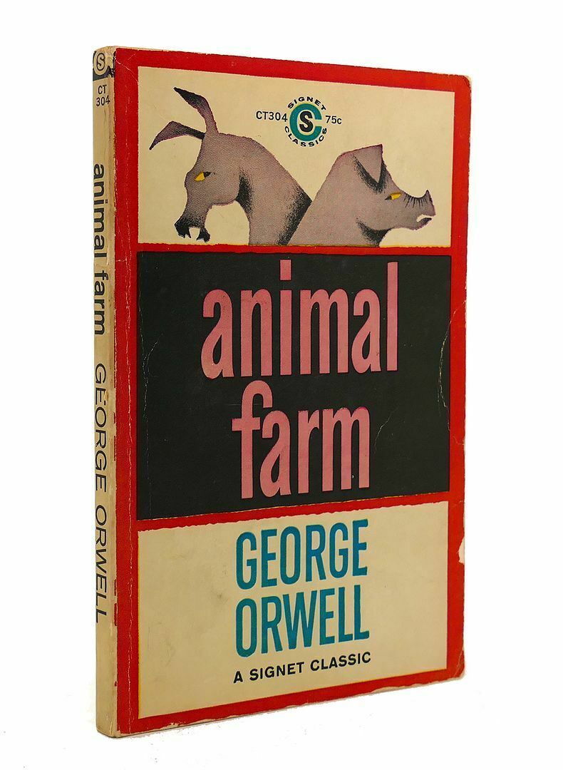 George Orwell ANIMAL FARM Reprint 20th Printing - Antiquarian & Collectible