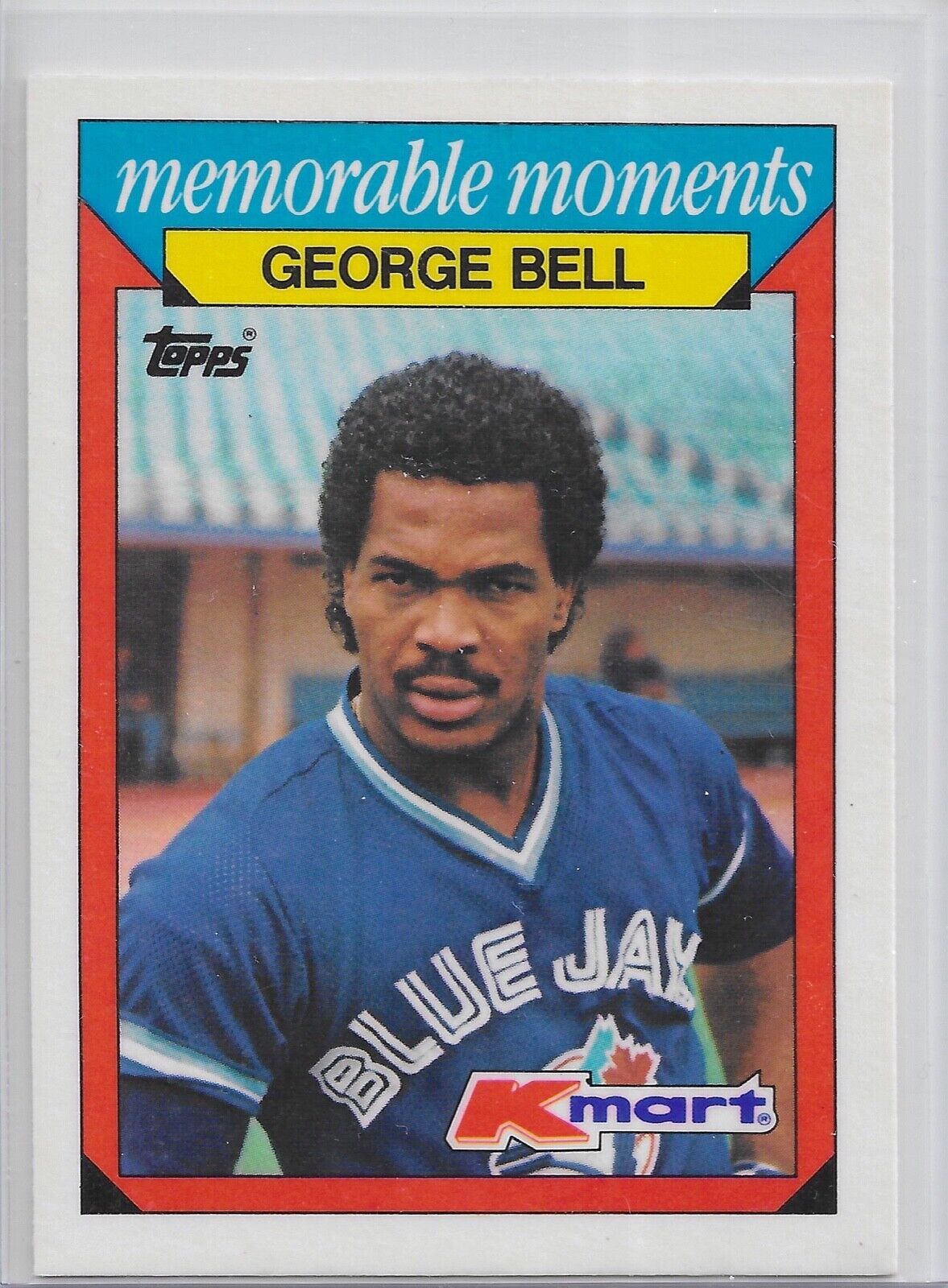 1988 Topps Baseball KMart Memorable Moments Bell Card 1