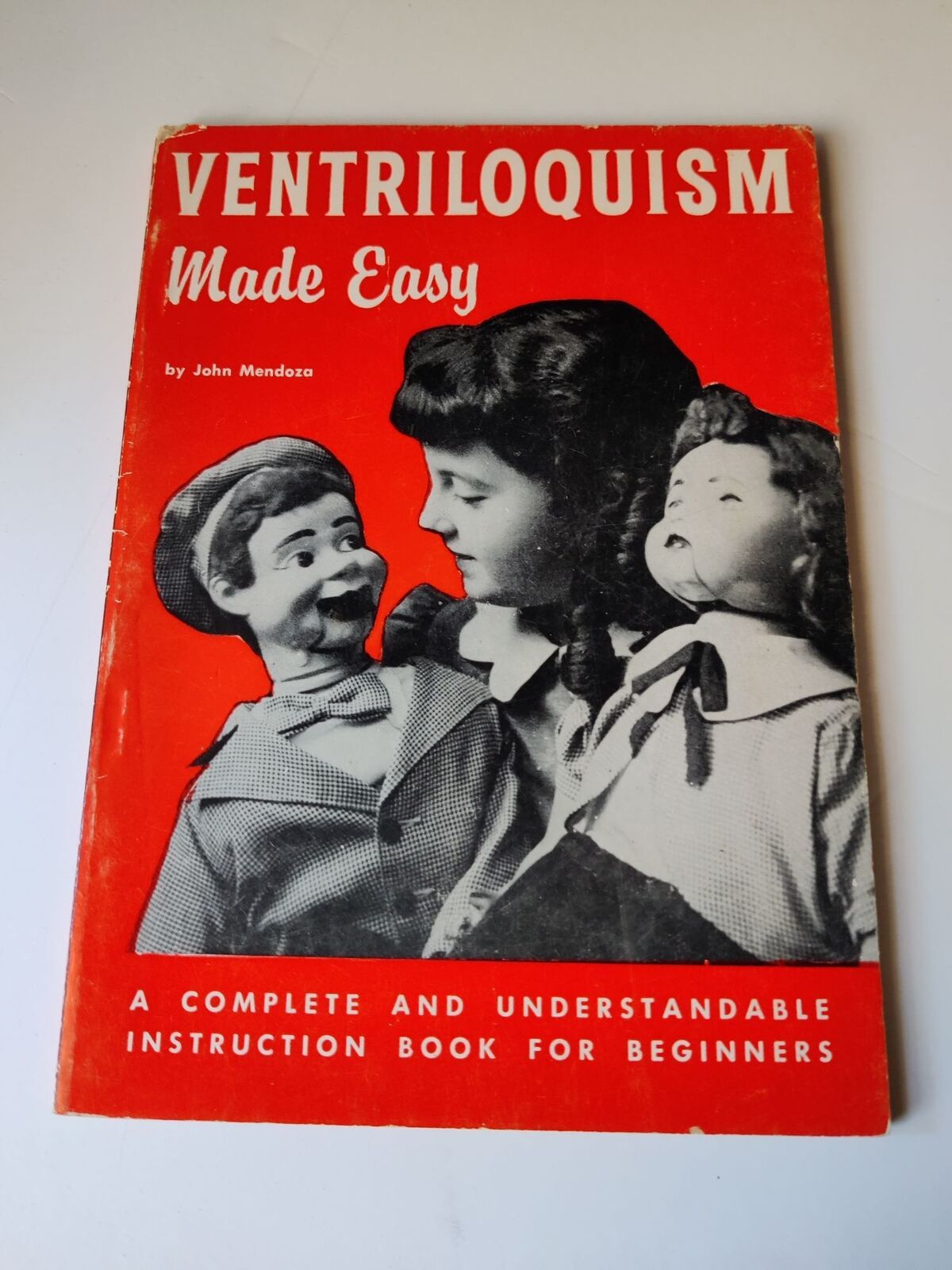 Vintage Ventriloquism Made Easy Book First Edition Beginners John