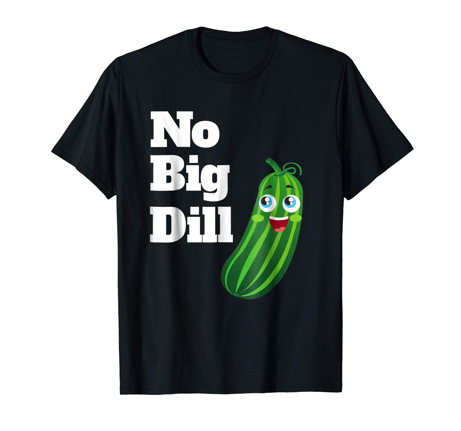 Dog Fashion - No Big Dill Pickle T-shirt Funny NBD Deal Teen Graphic ...
