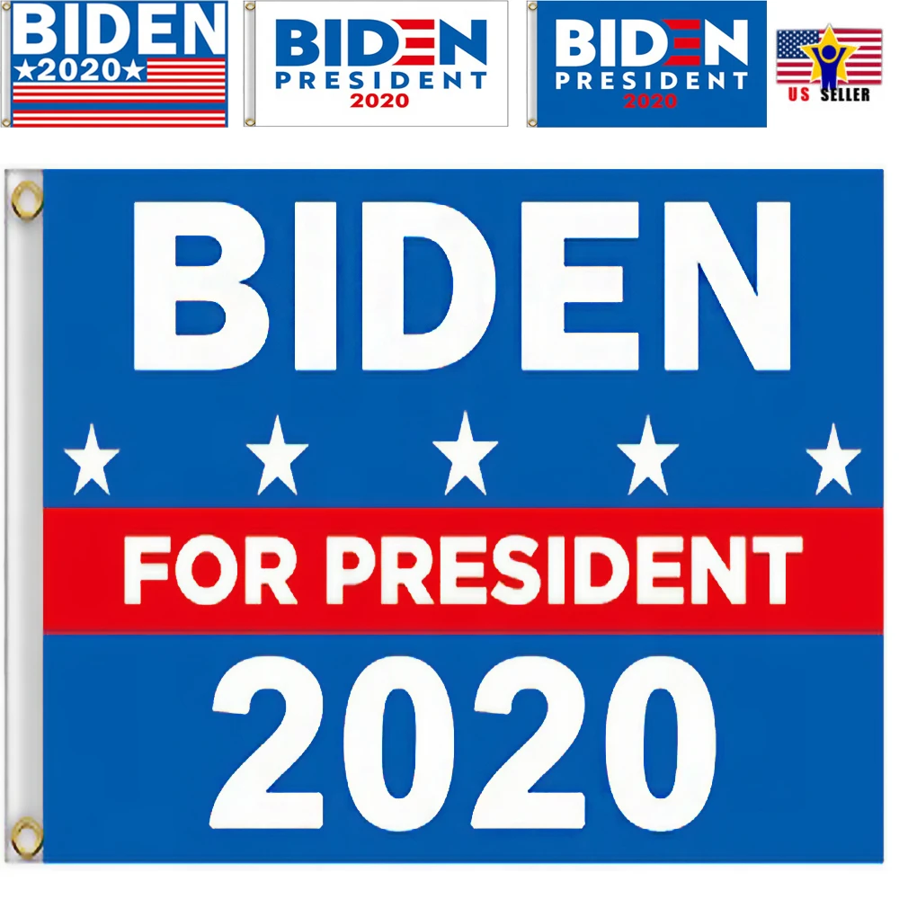 Joe Biden Flag 3x5 FT 2020 Presidential Election Democratic Outdoor Deco Logo