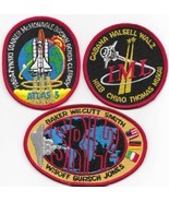  NASA Space Shuttle Patch Lot STS 65 66 68 1994 Atlantis Columbia Endevo... - $13.85