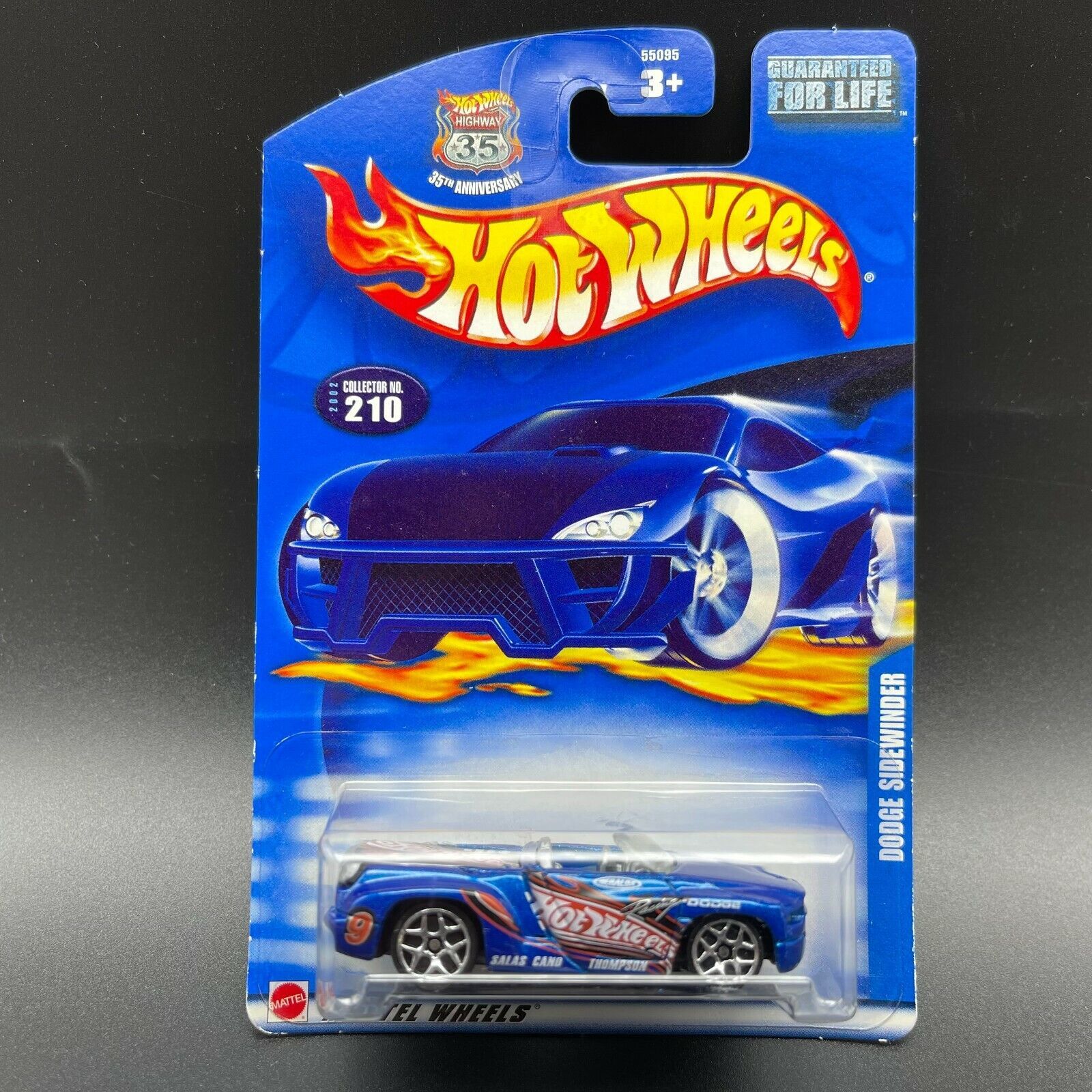 Hot Wheels Dodge Sidewinder Convertible Car Blue Diecast 1/64 Highway ...