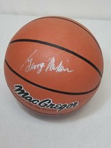George Mikan Signed Full Size Basketball JSA Full LOA Lakers image 1