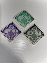 Republic of Niger Stamp Set Of 3 Timbre Tax - $0.99