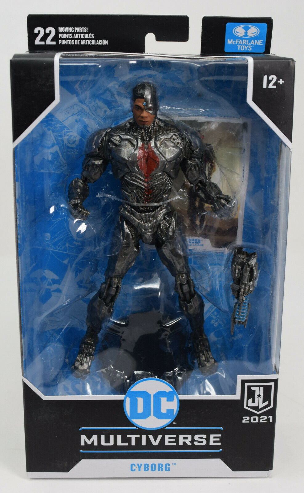 Primary image for McFarlane Toys DC Multiverse 7” Action Figure Cyborg Unmasked NIB
