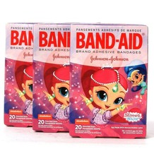 3 Boxes Band-Aid Nickelodeon Shimmer & Shine 20 Assorted Bandages - $25.99