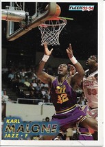 Basketball Card- Karl Malone 1993-94 Fleer #211 Utah Jazz - $1.30