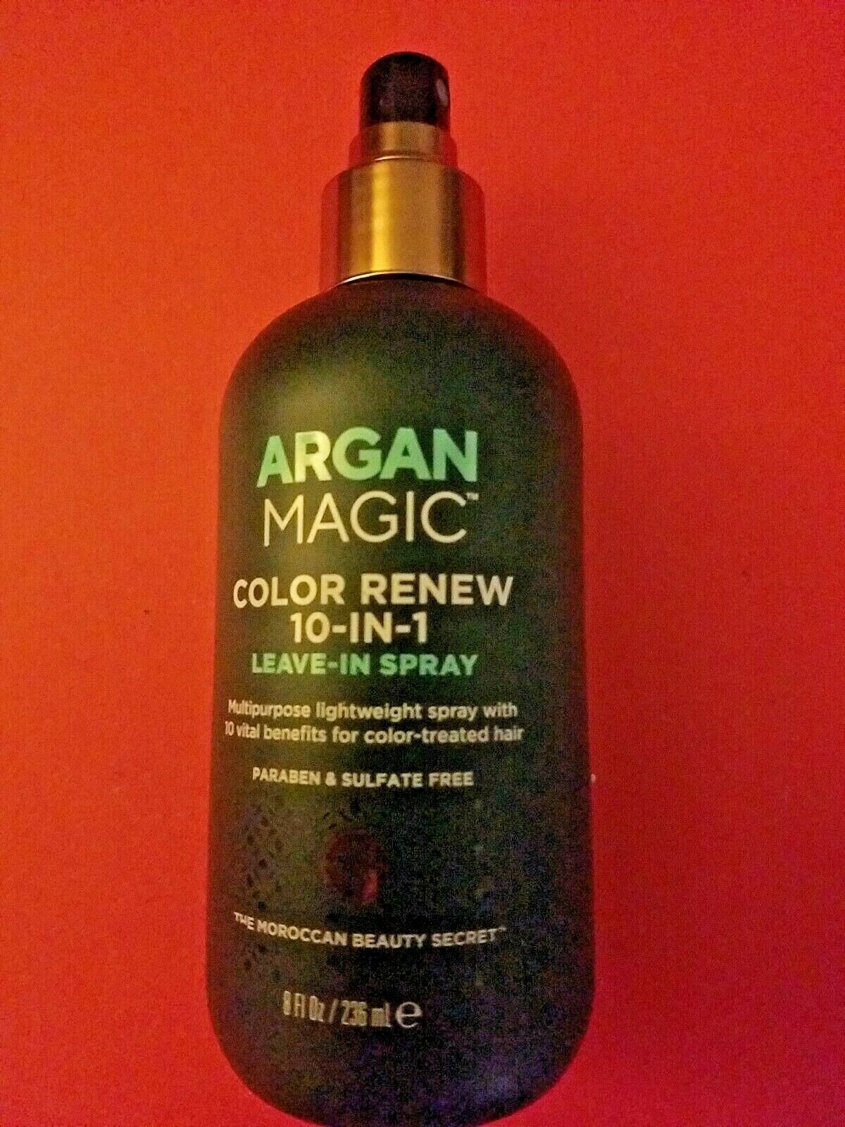 Primary image for ARGAN MAGIC COLOR RENEW 10 IN 1 LEAVE IN SPRAY PARABEN & SULFATE FREE