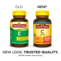 Nature Made Vitamin C 500 mg Caplets, 250 Ct to Help Support the Immune ... - $22.76