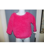 Carter&#39;s Bright Pink Fuzzy Sweater Soft Size 24 Months Girl&#39;s NEW - $17.20