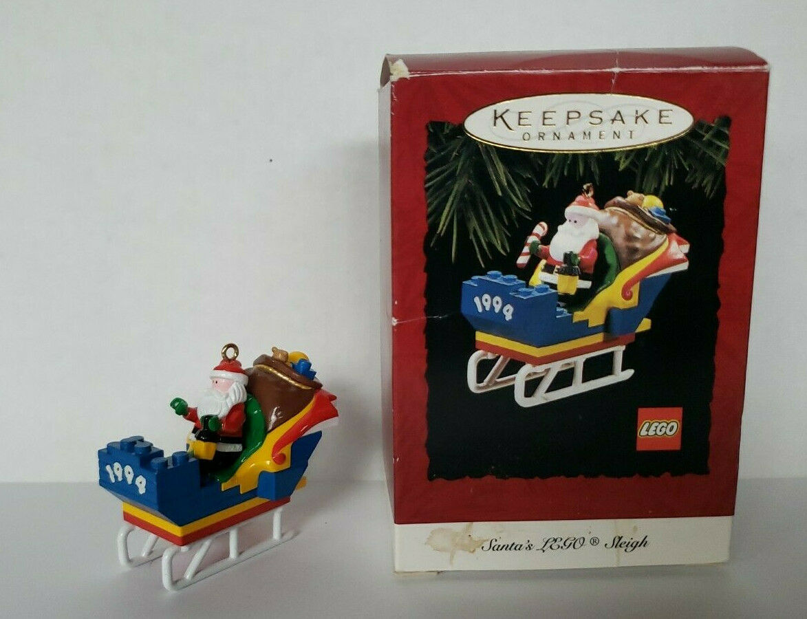 Hallmark Dallas Cowboys Santa Sled Ornament