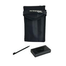 Nintendo DS Black Soft Carrying Travel Storage Case + extras (stylus, ga... - $9.97