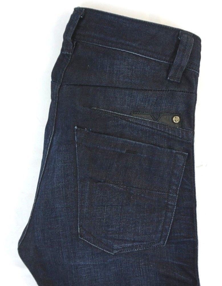 NWT DIESEL Men's Dark Wash 0835G Darron Regular Slim Tapered Jeans 26 x