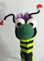 D91 * Basic Custom "Alien Worm w/ BL-R-W Antennae" Sock Puppet * Custom Made - $5.00