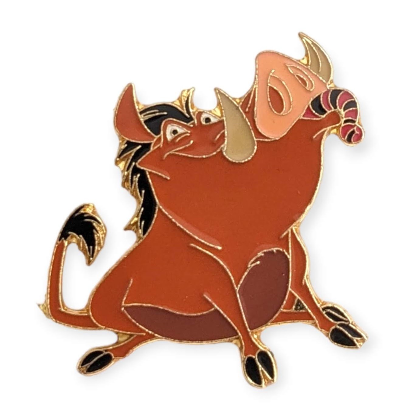 Lion King Vintage Disney Pin: Pumbaa Eating Grubs - Other