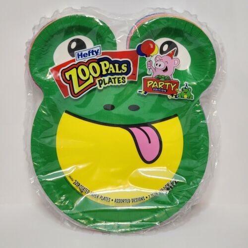 Zoo Pals Hefty Paper Plates Party Edition 2023 Pack of 20 - Party ...