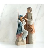 THE HOLY FAMILY WILLOW TREE NATIVITY FIGURINE BY SUSAN LORDI NEW DEMDACO... - $249.89