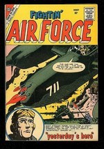 Fightin' Air Force #22 1960-CHARLTON War COMIC-GLANZMAN Vf - $56.75
