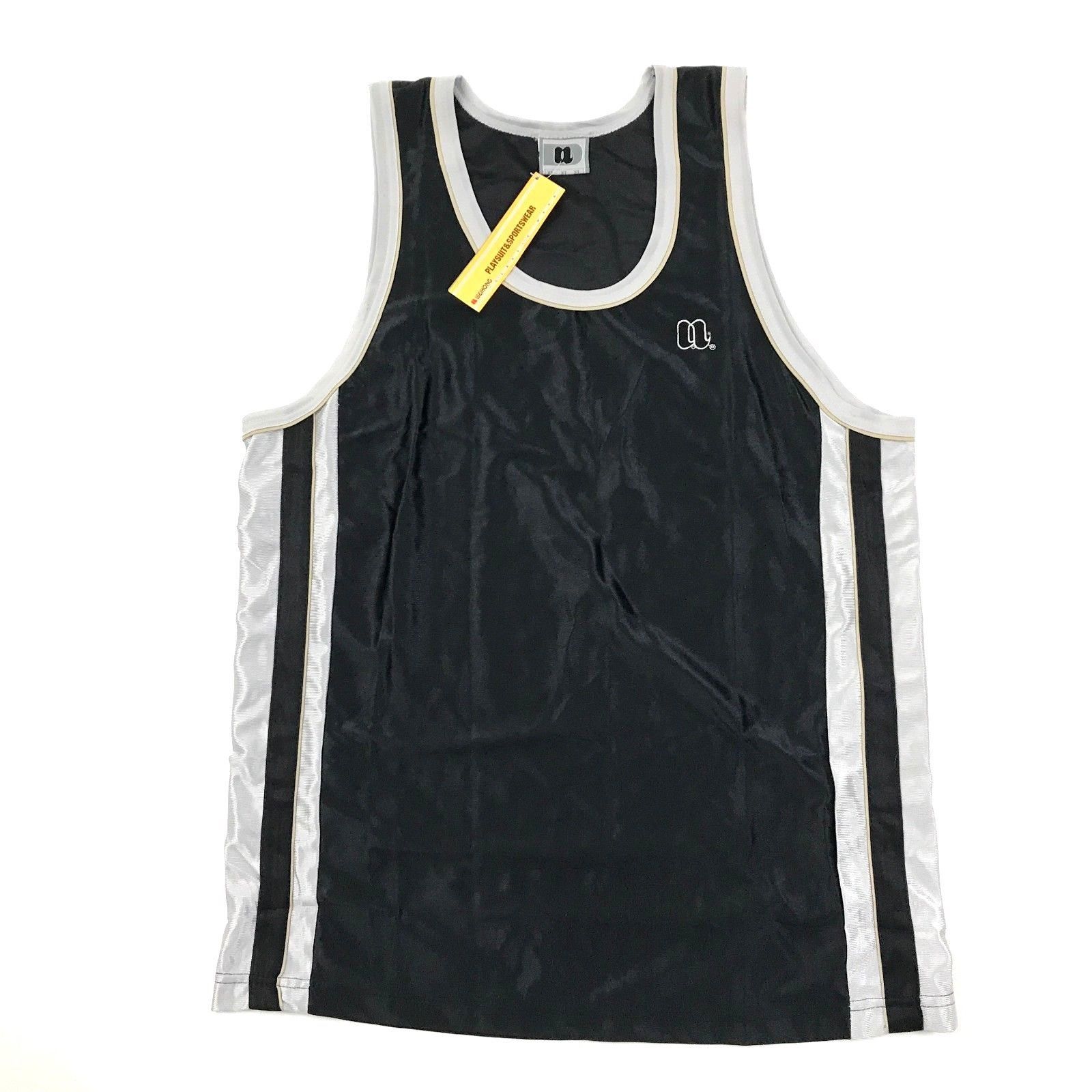 NEW Sportswear Basketball Jersey Black Sleeveless Extra Large Baggy ...