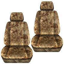 Front set car seat covers fits Chevy Equinox  2005-2020   kryptec tan - $64.39