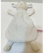 WubbaNub Lamb Secuity Lovey Blankey Rattle Plush White 14 x 8 inches - $13.13