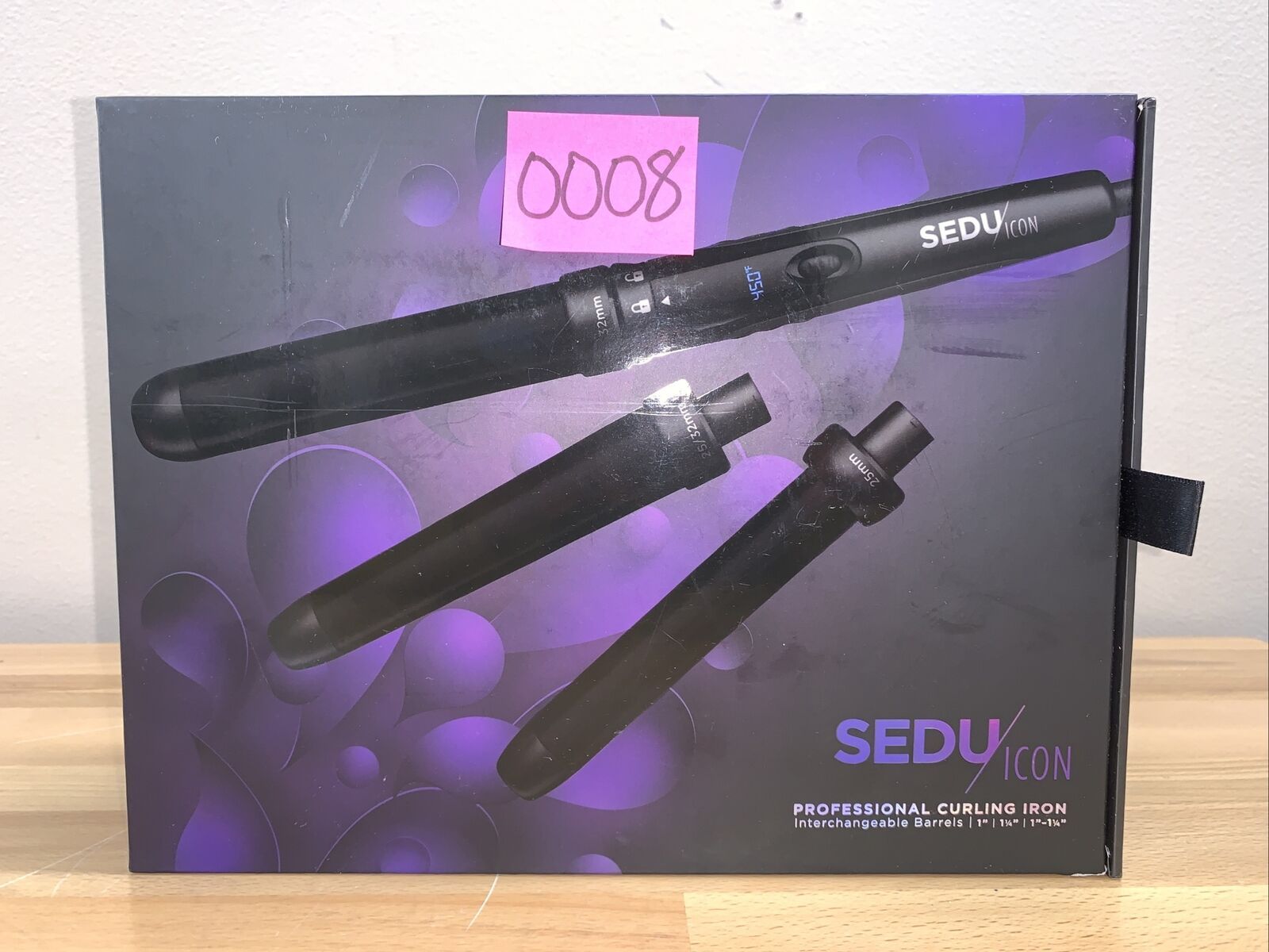 sedu icon interchangeable curling iron
