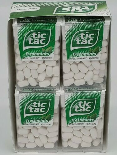 Tic Tac Freshmints Big Packs Mints Candy Tic Tacs Bulk Box Of 12 Count