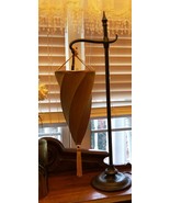 Vintage Table Electric Lamp 29" Uniquely Shaped  Good Condition - $46.00