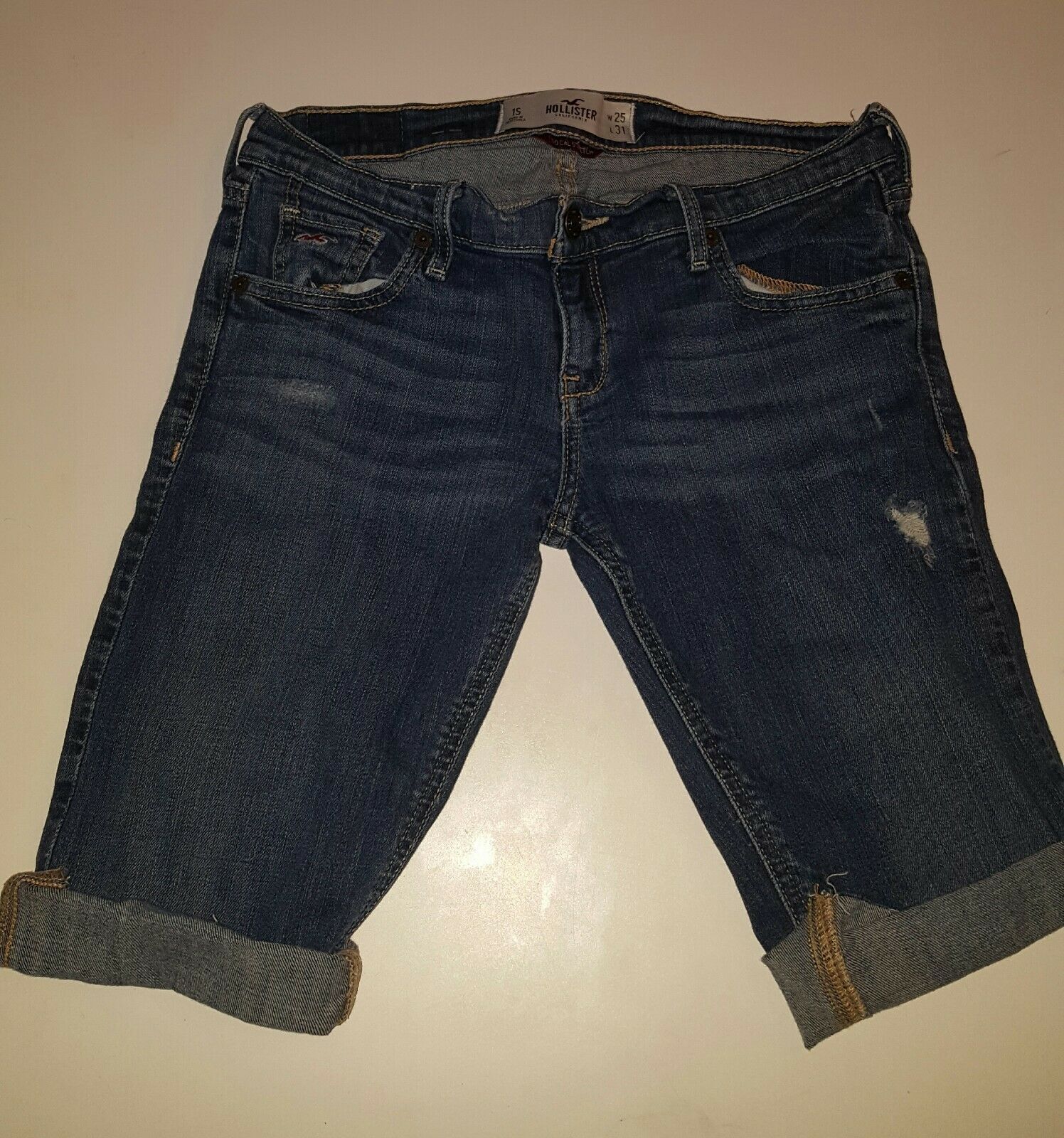 hollister bermuda jeans