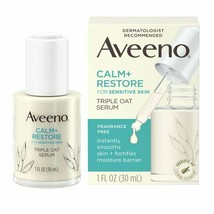 Aveeno Calm + Restore Triple Oat Sensitive Skin Face Serum, 1 fl. oz.. - $29.69