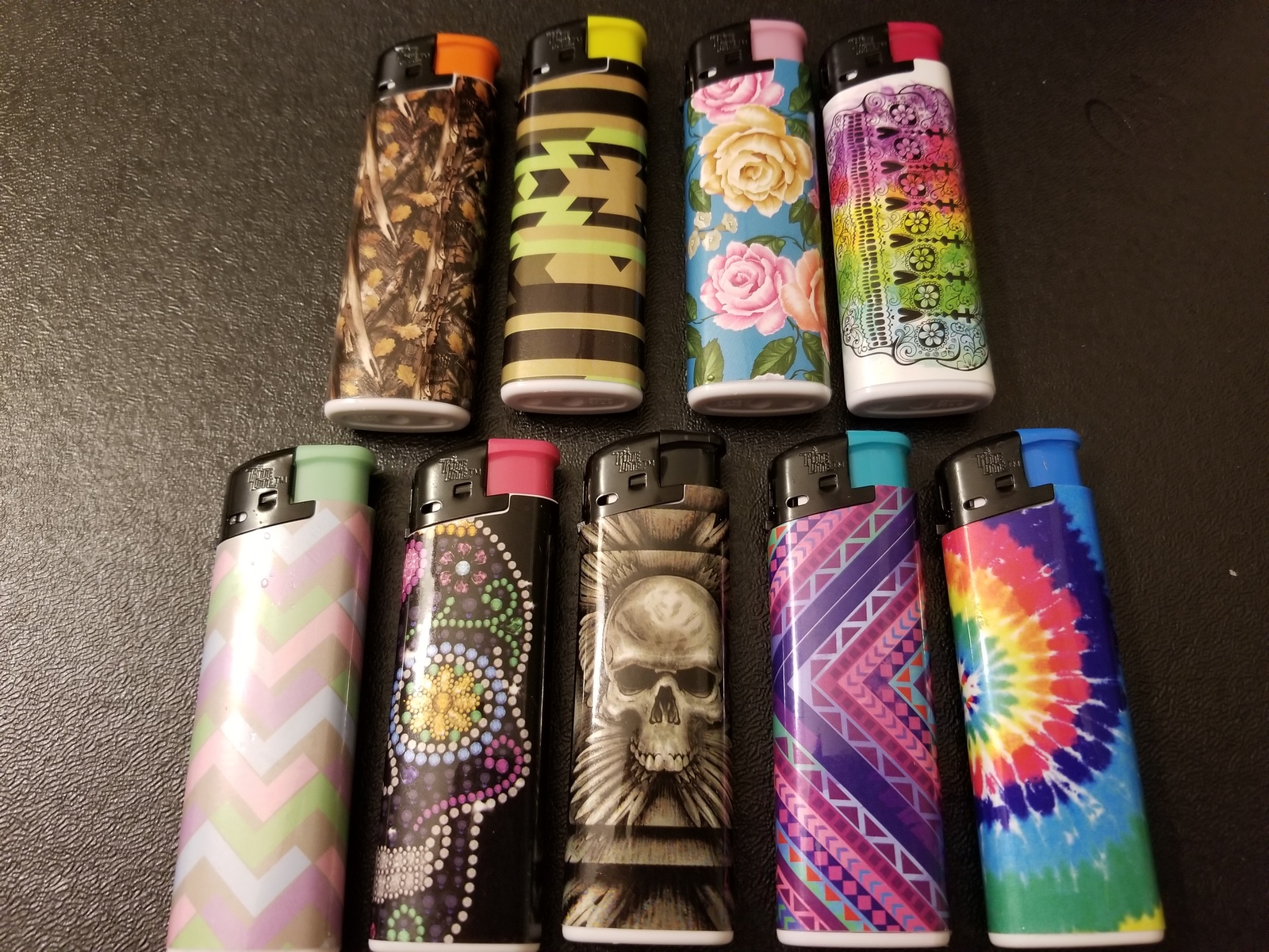 Bulk Lighters Lot, 100 Torches, Windproof, Novelty, USB, Refillable