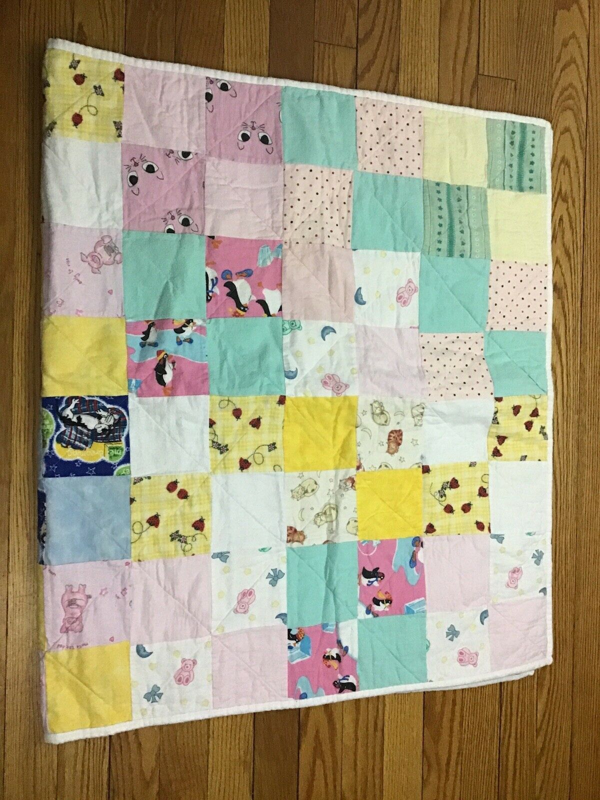 blanket with teddy attached