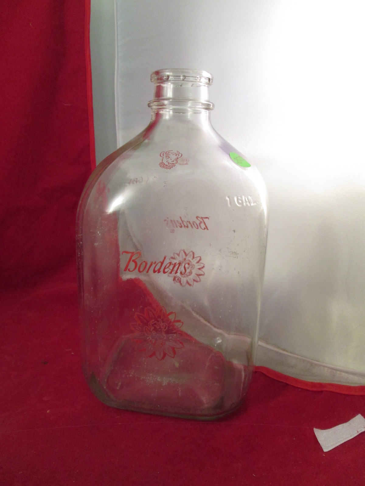Borden's gallon Glass Milk Jug Milk