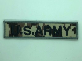 US ARMY  Name Tape Patch Hook and loop Fastener - $3.95