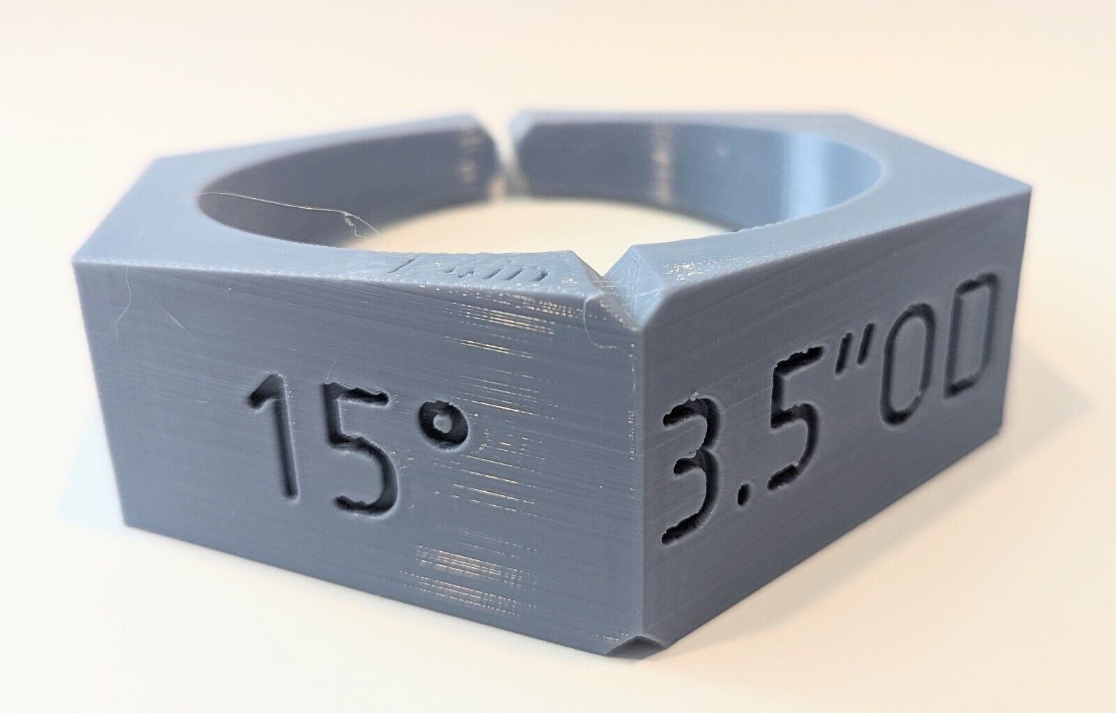 Exhaust pipe pie cut Jig 3.5" 15° cut header fabrication manifold