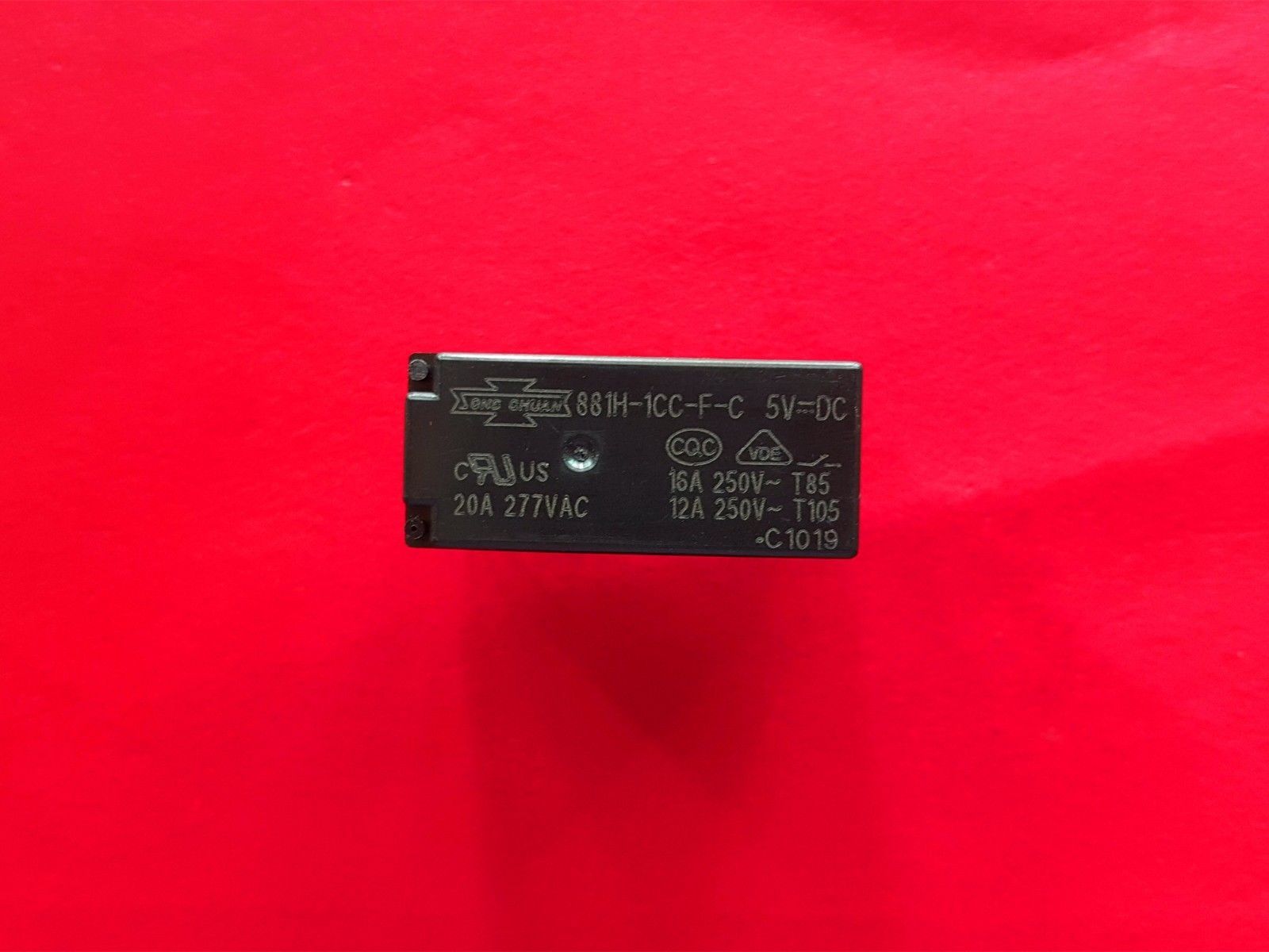 888Hn-1Cc-F-C, 12Vdc Relay, Song Chuan Brand New!! | SONG CHUAN | US