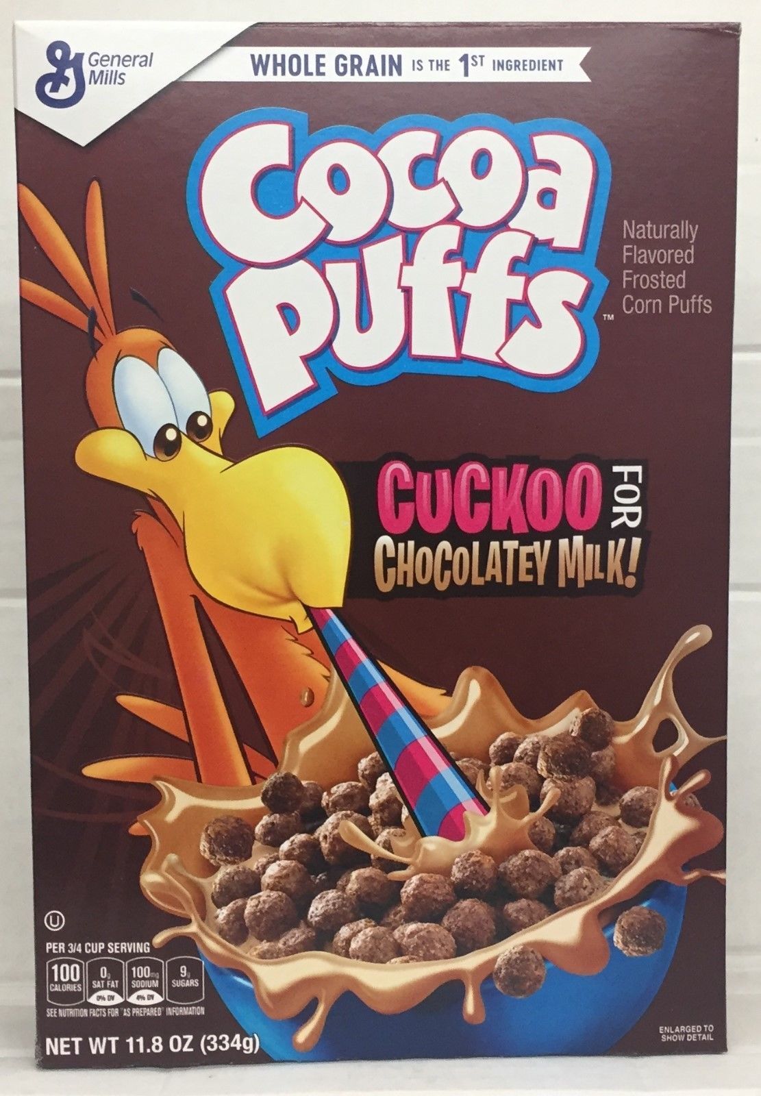 Cocoa Puffs Flavored Frosted Corn Puff Cereal 11.8 Oz General Mills 