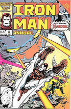 Iron Man Comic Book #205 Marvel Comics 1986 NEAR MINT NEW UNREAD