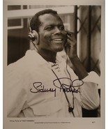 SIDNEY POITIER SIGNED PHOTO - Fast Forward - In The Heat Of The Night   ... - £355.86 GBP